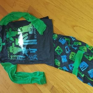 Boys Minecraft Pajama set
